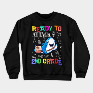 Ready To Attack 2nd Grade Youth Crewneck Sweatshirt